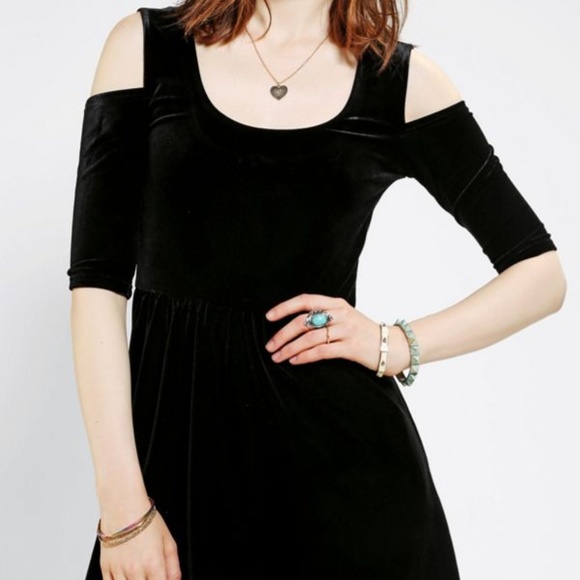 Evil Twin Velvet Cutout Dress UO - Picture 1 of 3
